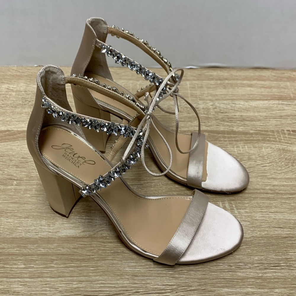 JEWEL BADGLEY MISCHKA Thamar Embellished Sandal